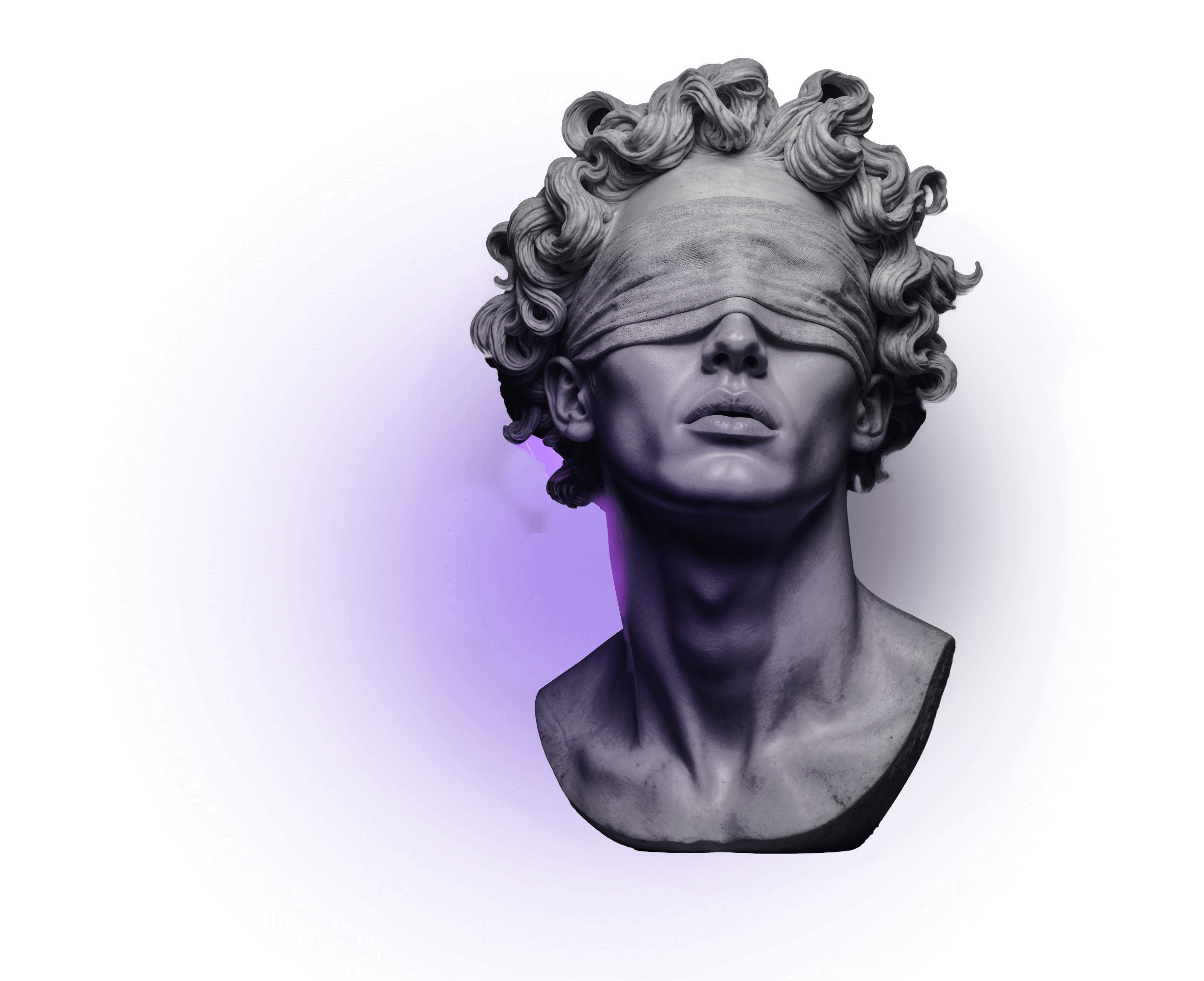 Classical statue representing creativity and innovation